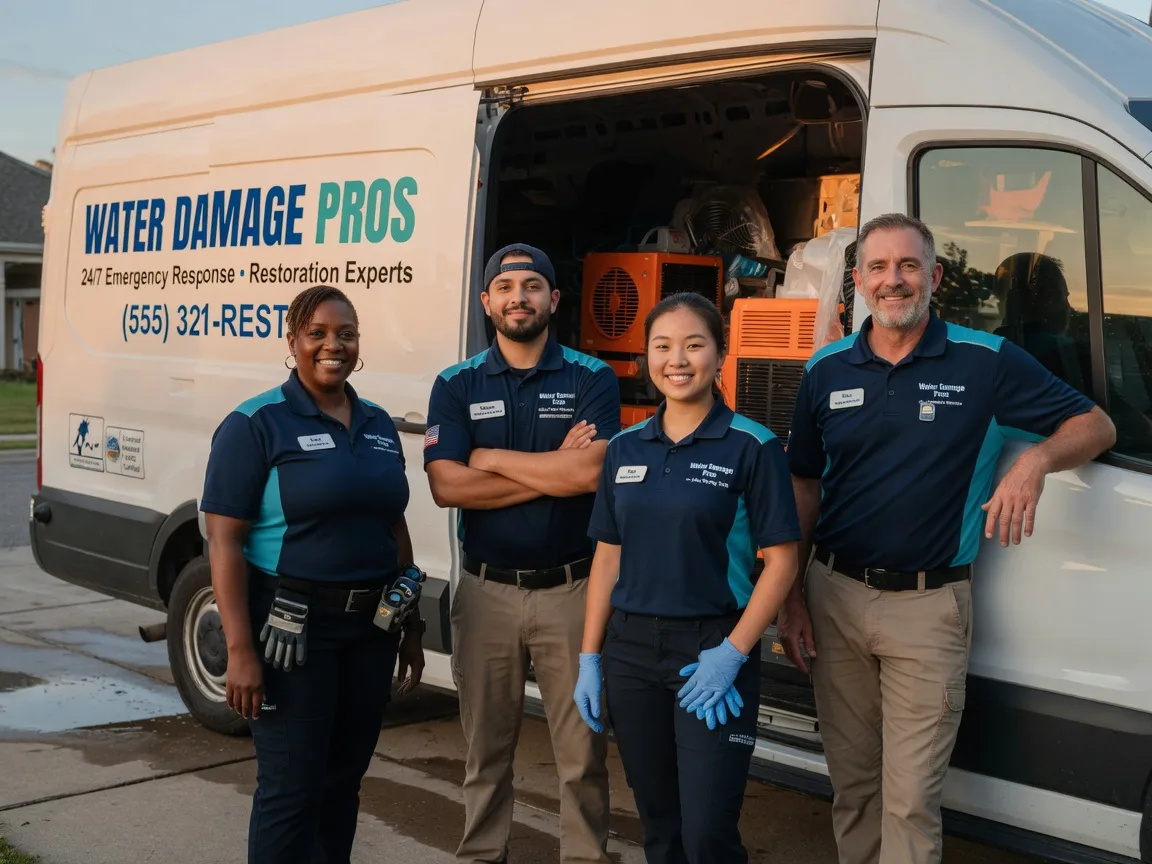 Water Damage Restoration company in Lehr, ND
